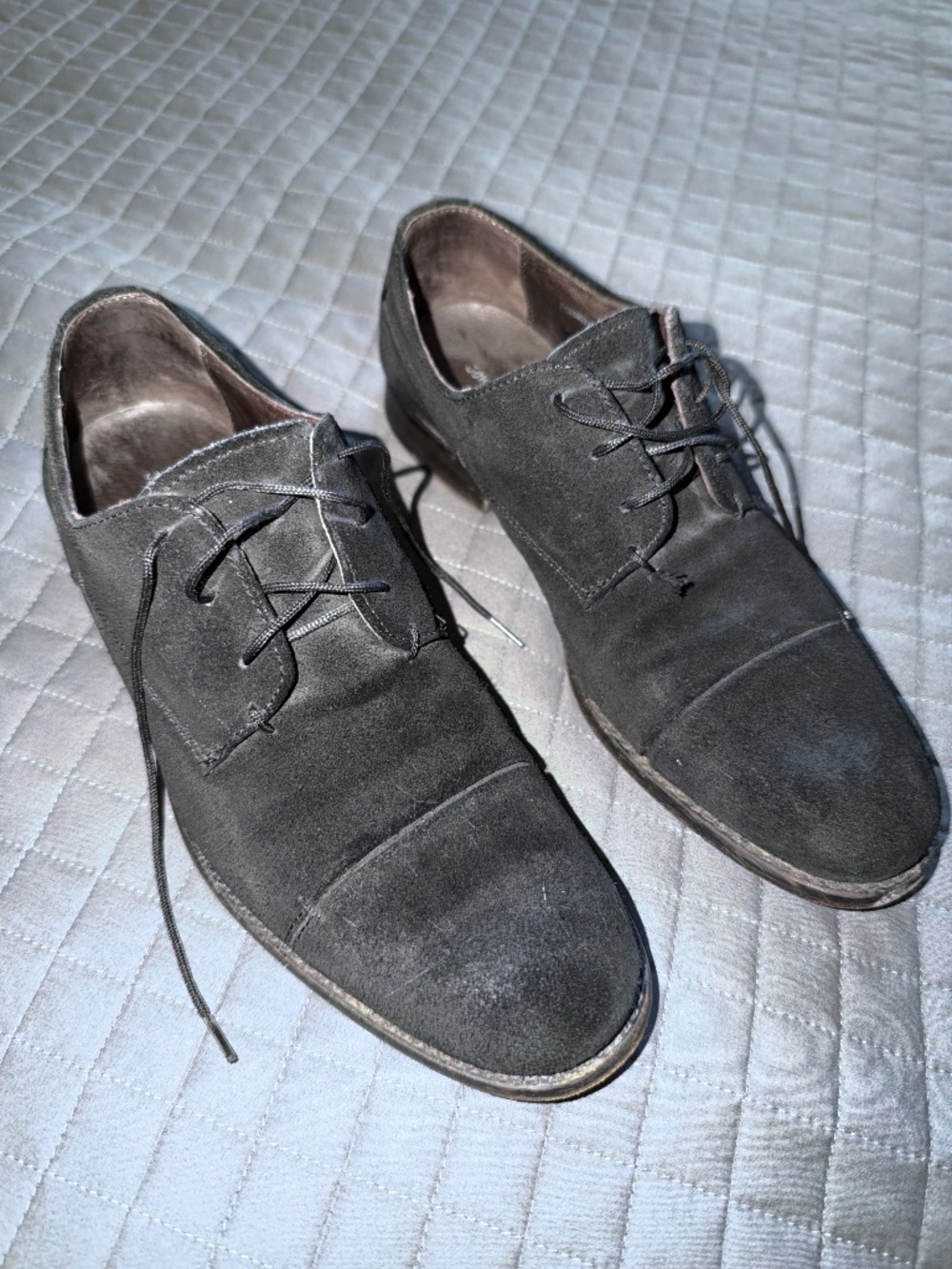 Men's Black John Varvatos Shoes - Size 7
